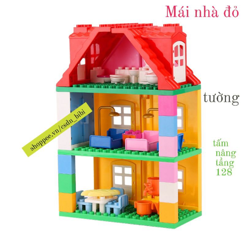 Lego duplo dựng nhà