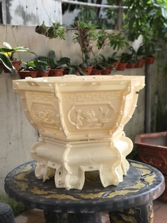 Khuôn chậu lục giác 65
