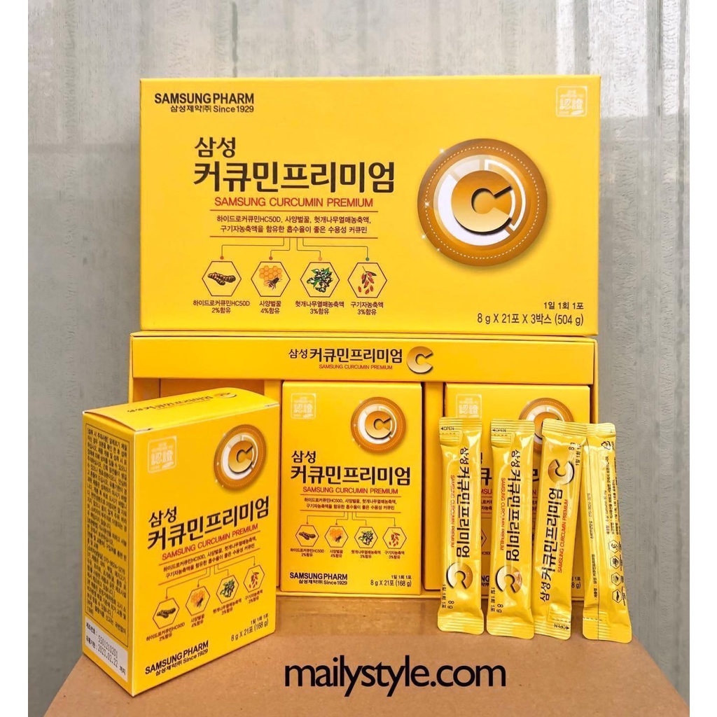 NGHỆ NANO CAO CẤP SAMSUNG CURCUMIN PREMIUM