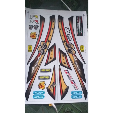 Tem rời dán xe angela xe đen