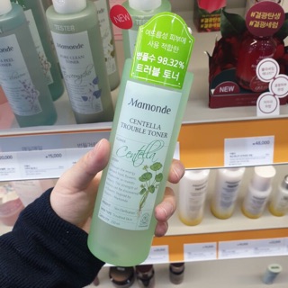 Nước cân bằng từ rau má Mamonde Centella Trouble Toner 250ml