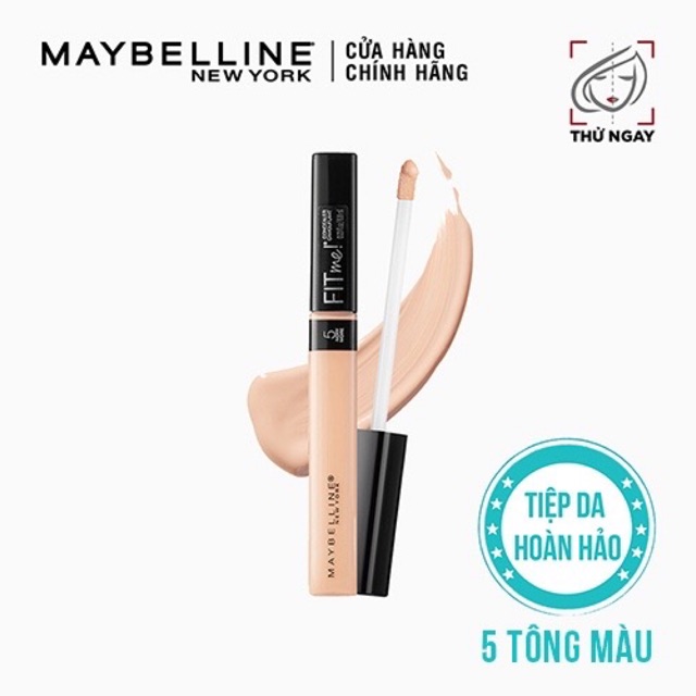 Kem Che Khuyết Điểm Mịn Lì Tiệp Mọi Tông Da Fit Me Concealer Maybelline New York 6.8ml