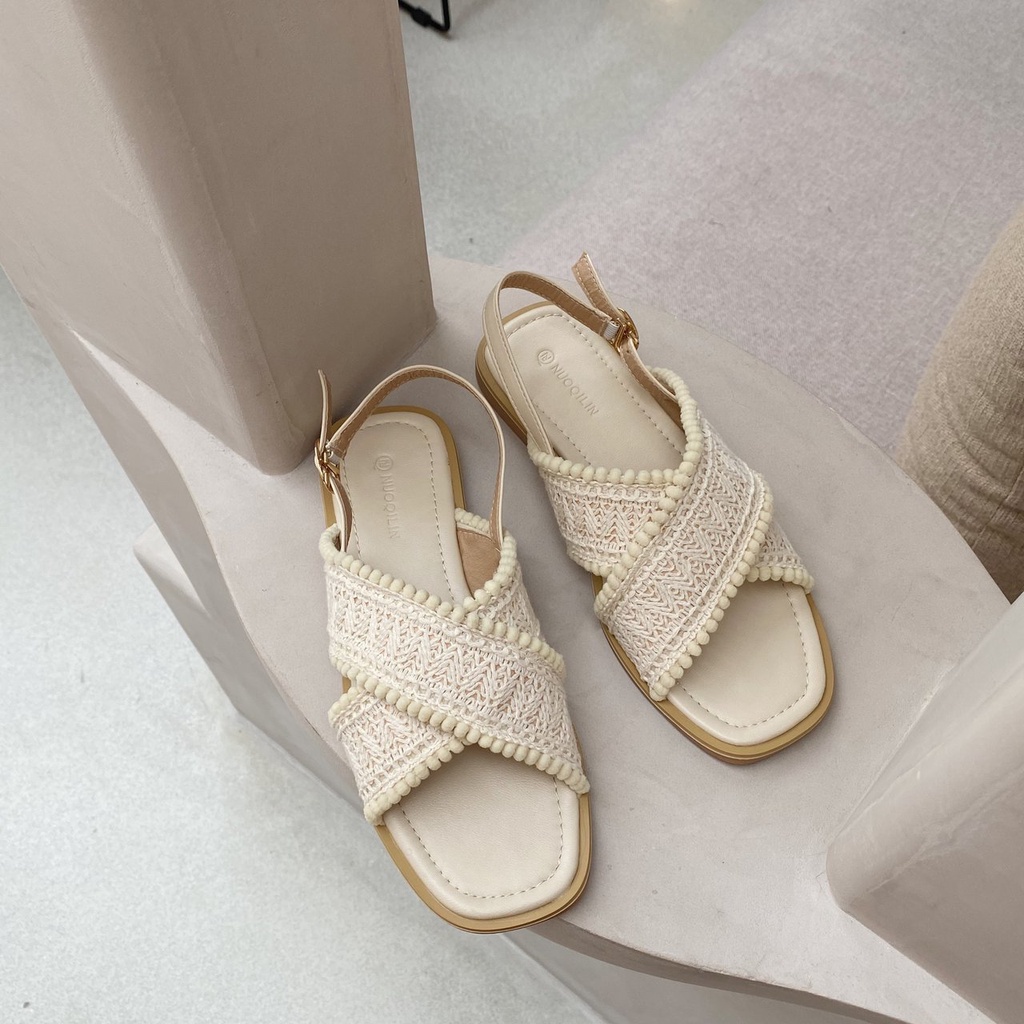 Xăng đan Đế Bằng Thời Trang Dành Cho Nữ