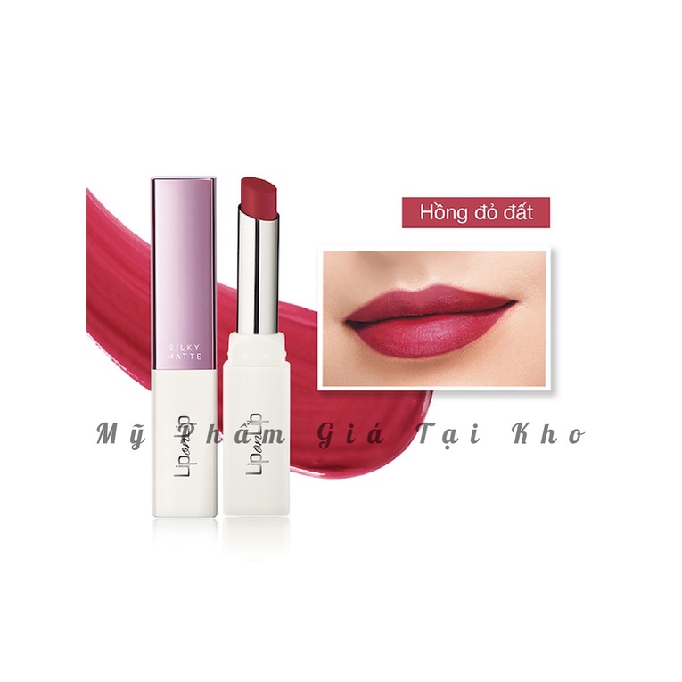 Son TRANG ĐIỂM Lì Siêu Mịn Hơn 50% Dưỡng Tối Ưu Lip On Lip Silky Matte 2.2g