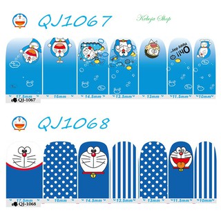 Dán móng siêu CUTE hoạt hình Doraemon siêu dễ thương