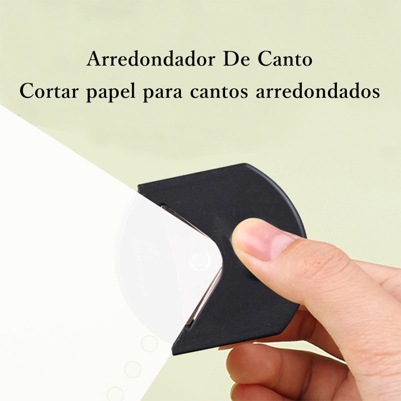 Dụng Cụ Cắt Giấy Hình Tròn Mini Di Động Tiện Dụng DIY