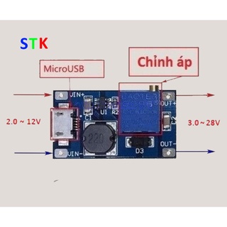 Module tăng áp Boost 5VDC-DC