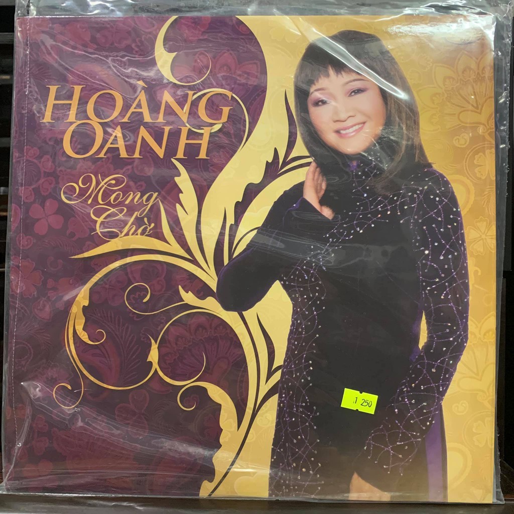 Đĩa than Hoàng Oanh - Mong Chờ (Chính Hãng) [Vinyl LP] - Đĩa than nhạc Việt Nam