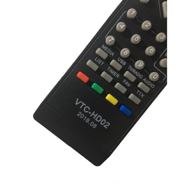 TV Remote điều khiển đầu thu VTC HD02 Loại đẹp tháo máy