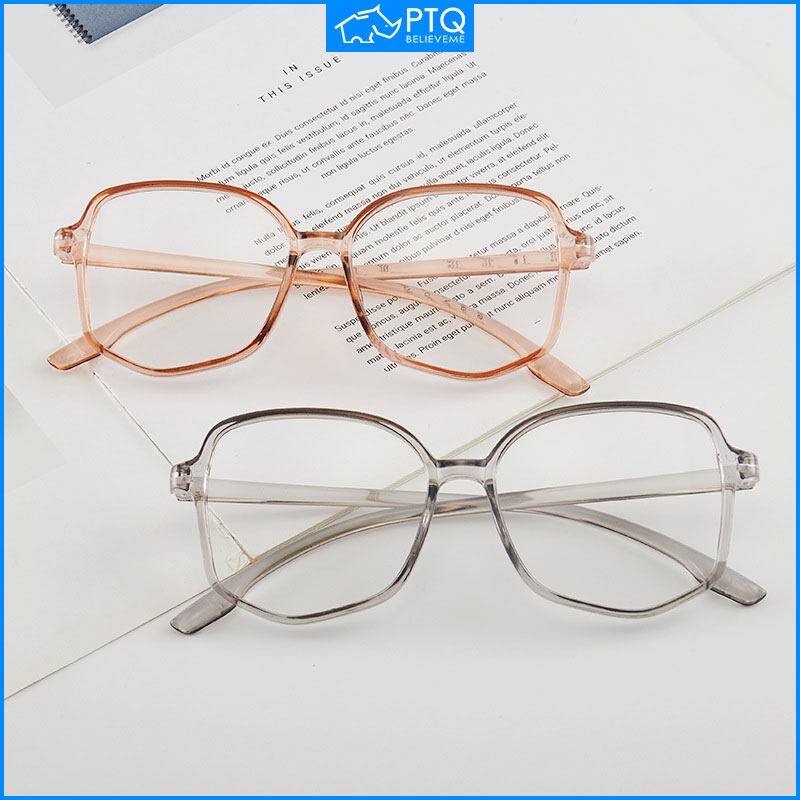 Kính Chống Ánh Sáng Xanh Hình Đa Giác Thời Trang Cho Nam Và Nữ