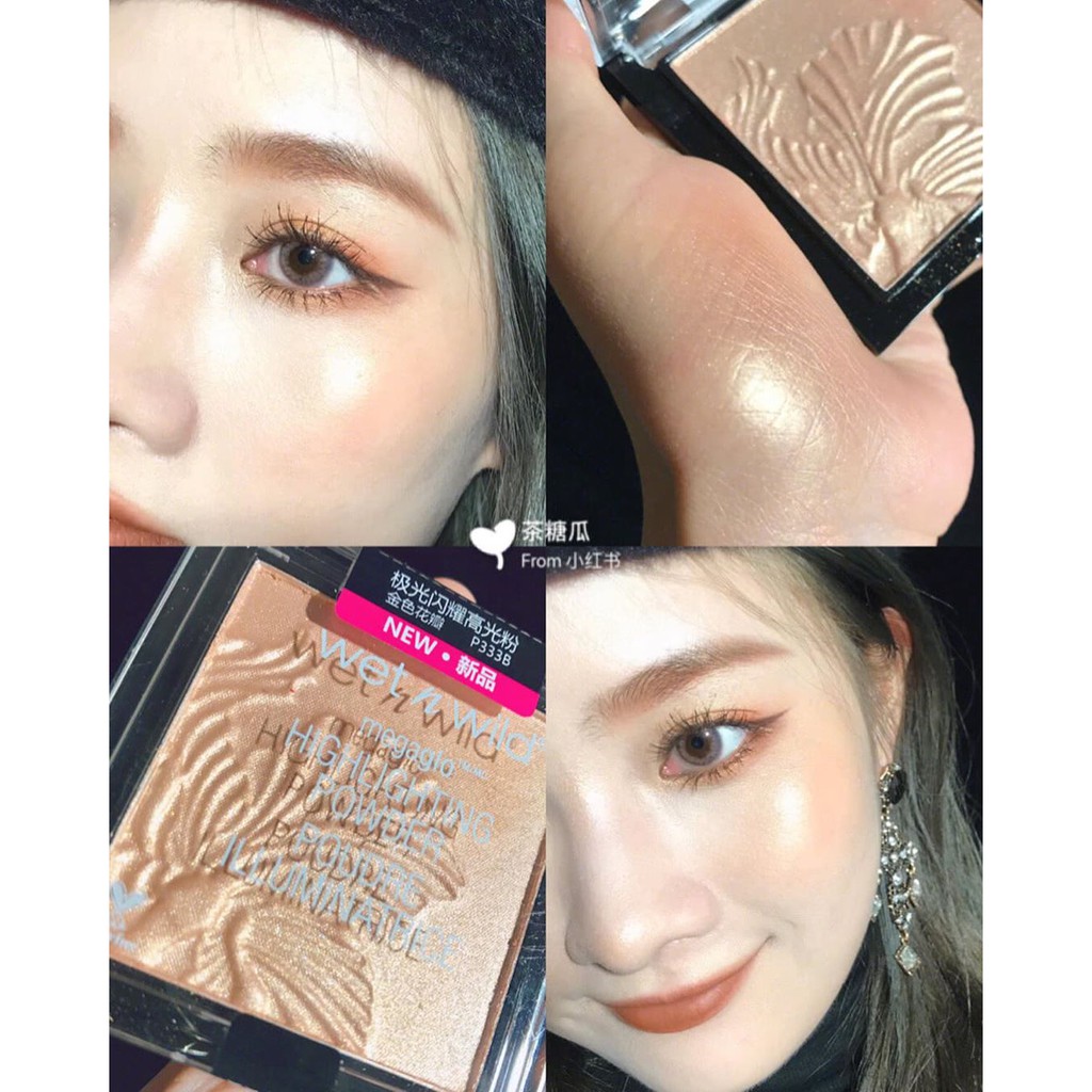 Bắt sáng phấn WET N WILD megaglo highlighting palette trang điểm mặt - 4 ô - chumia