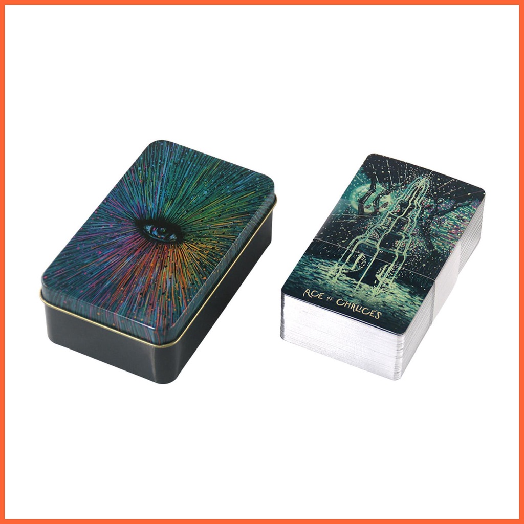 Bộ 78 Thẻ Bài tarot prisma Bằng Bạc
