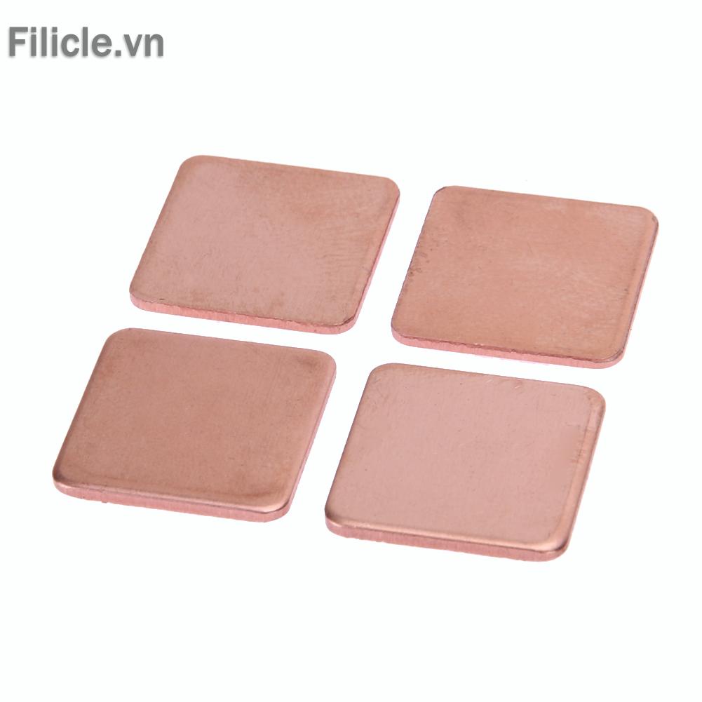 Set 10 Miếng Đồng Tản Nhiệt 15mm X 15mm 0.3mm Sang 2mm Cho Laptop | WebRaoVat - webraovat.net.vn