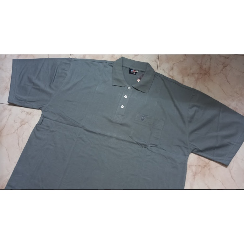 (80-100kg) Áo thun cotton Polo BIGSIZE trung niên, loại áo thun nam có cổ ngắn tay Hongphatstore