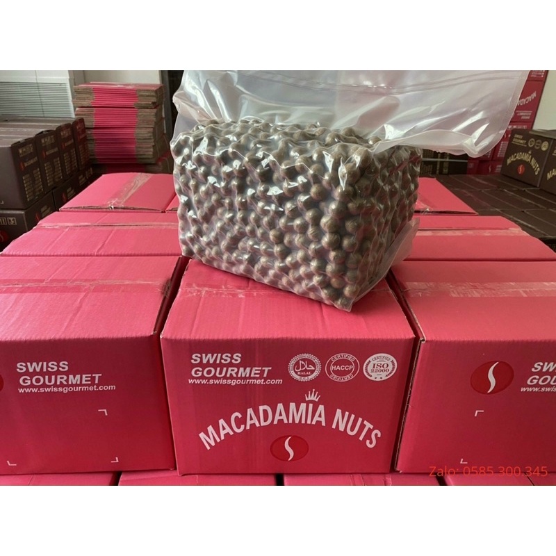 500G Hạt Macca Úc Nứt Vỏ Tự Nhiên Size 2325 TẶNG ĐỒ KHUI