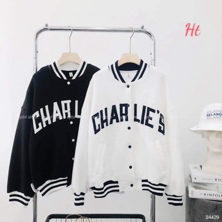 Áo khoác bomber CHARLI HT12 1121