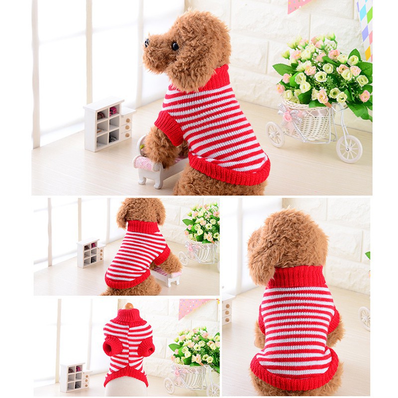 Áo len giữ ấm một size dành áo cho thú cưng