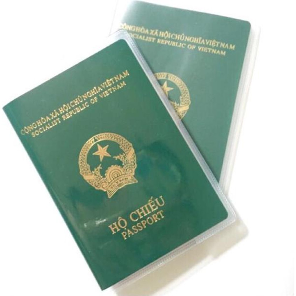 Vỏ Bọc Hộ Chiếu, Bao Đựng Passport Chống Nước, Ẩm Mốc, Nhàu Nát, Có Ngăn Đựng Giấy Tờ Đi Kèm Tiện Dụng