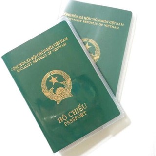 Bìa đựng hộ chiếu / passport, chống nước chống xước, giữ hộ chiếu luôn mới