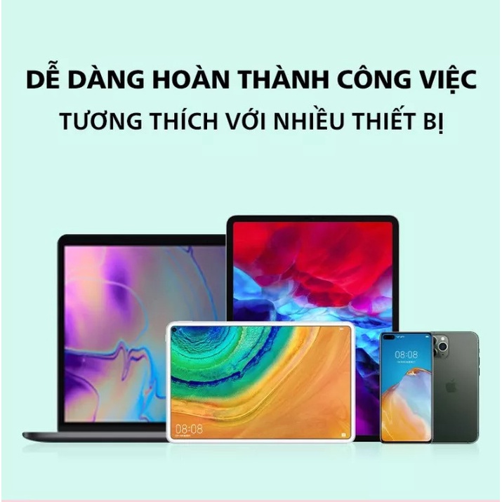 Bàn Phím Bluetooth ko dây Mini 10 Inch Kèm Chuột Cho ĐT tablet táo Máy Tính Laptop | BigBuy360 - bigbuy360.vn