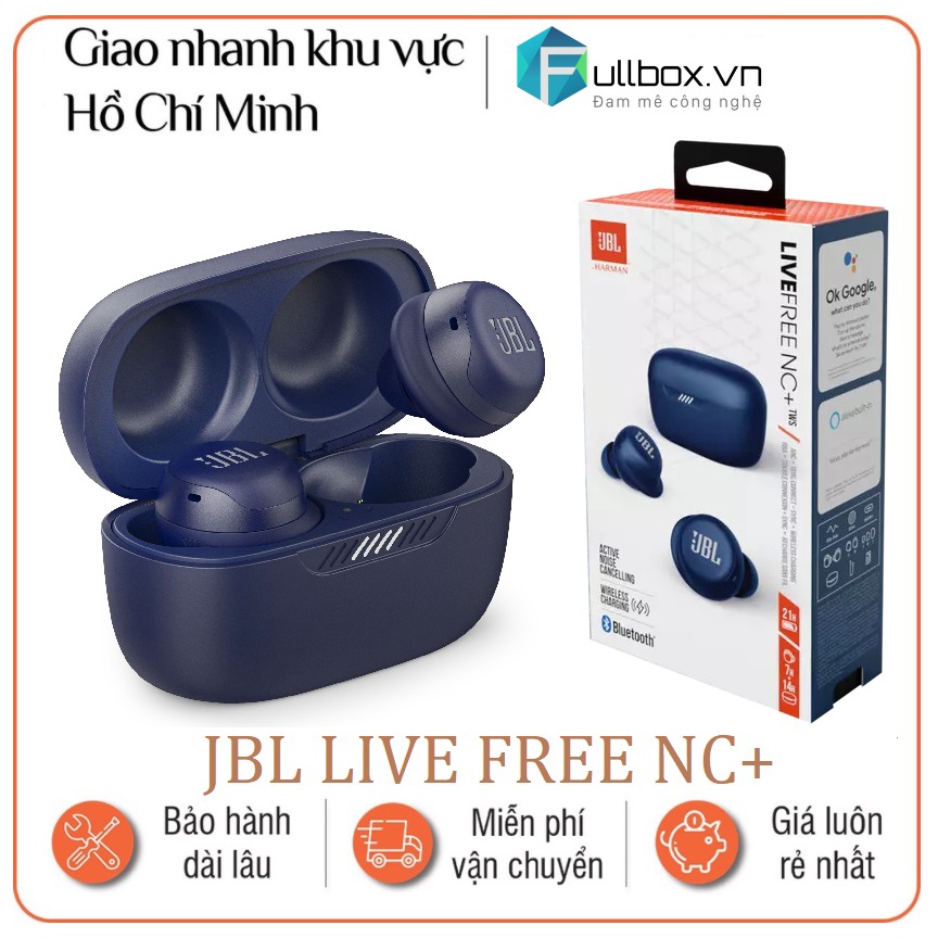 Tai nghe JBL live free NC+ true wireless có chống ồn