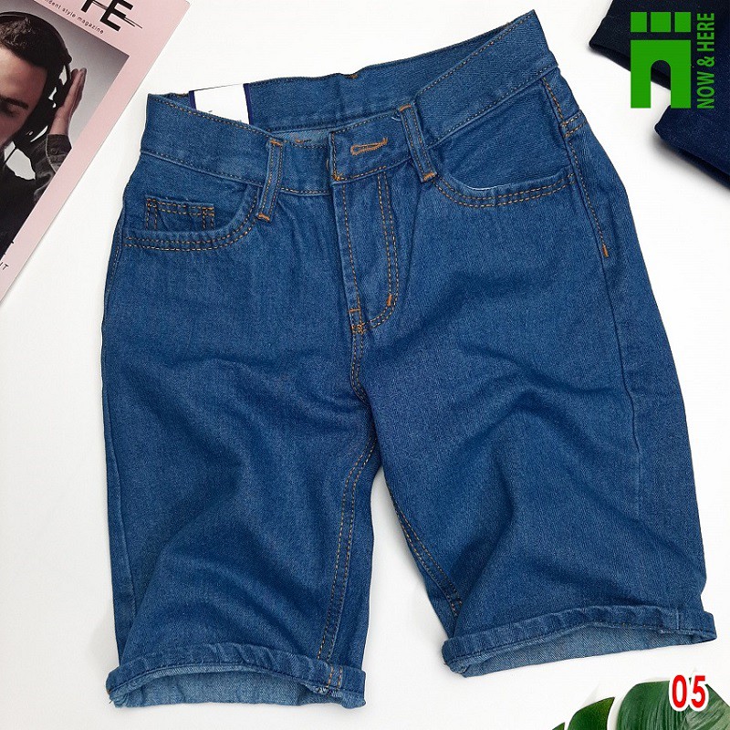 Quần short jean nam có SIZE ĐẠI từ 45kg đến 100kg - quần ngố nam bigsize - NH Shop