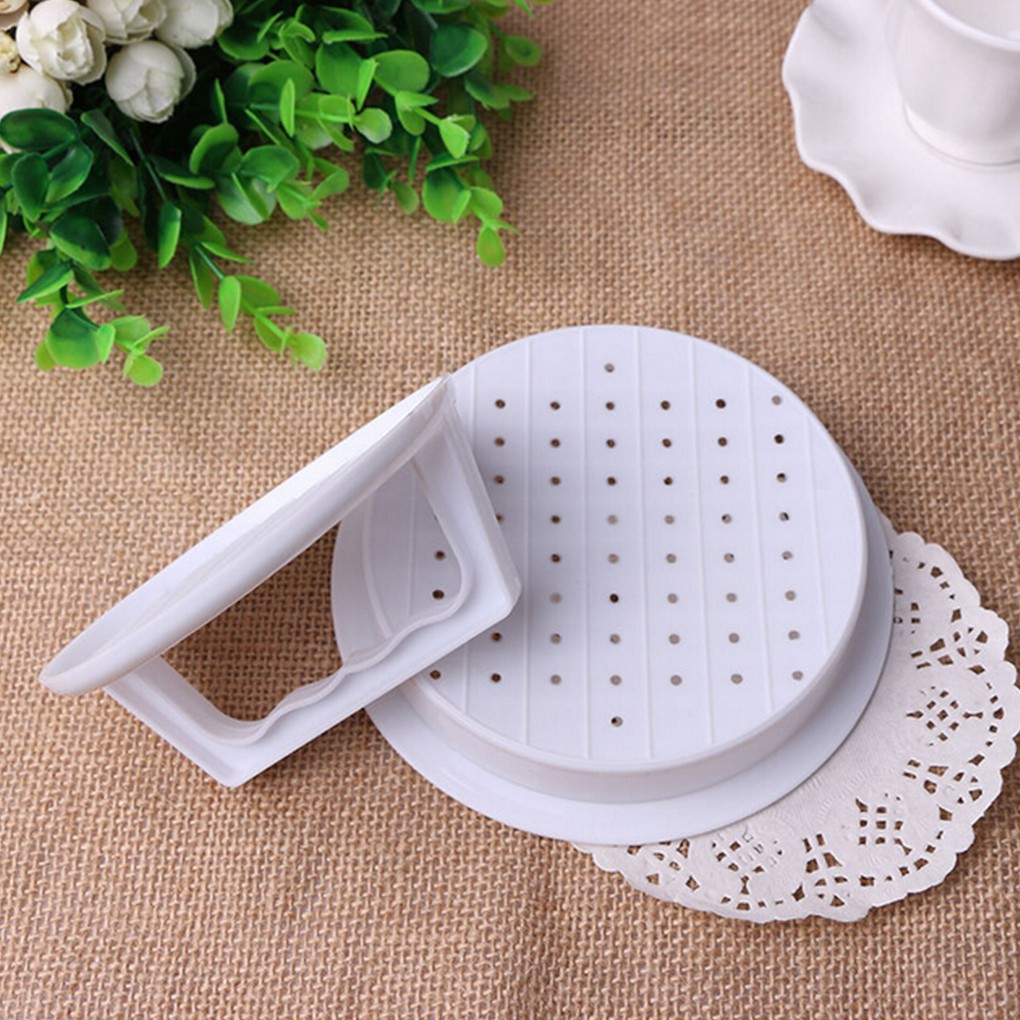 Khuôn ép thịt dùng để chế biến hamburger kiểu dáng tiện dụng