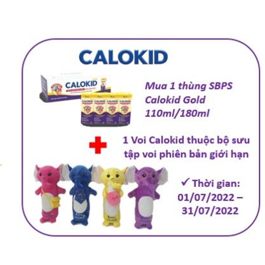 Sữa bột pha sẵn Calokid 110ml (Thùng 48 hộp)