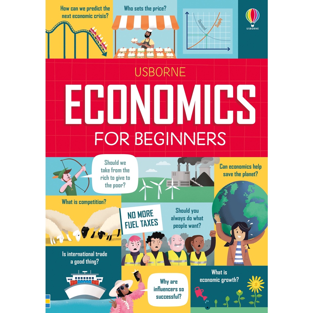 Sách Usborne - Economics for Beginners - Kinh tế cho người bắt đầu