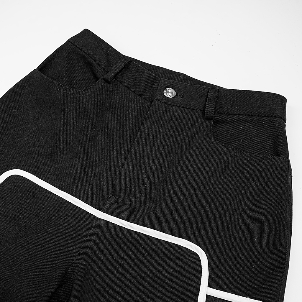 Quần Suông Phối Vải Cutout Đùi The Good/ Blaise Trousers