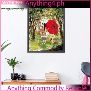 Tranh Thêu Chữ Thập 11ct Diy Hình Cô Gái Dễ Thương Trang Trí Nội Thất