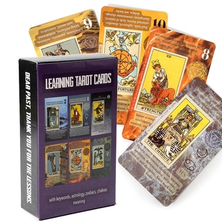 Learning Tarot card