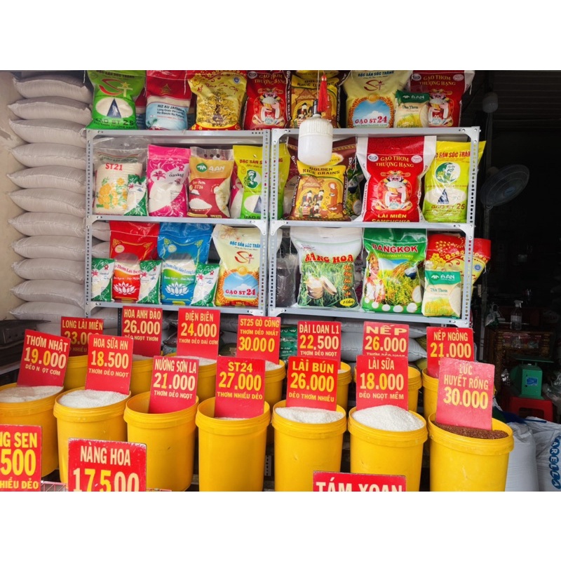 Gạo Thái Lan Xuất Khẩu Hàng Chuẩn Dẻo Mềm Thơm Cơm (Túi 5Ký)