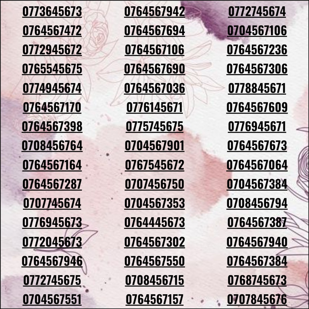 Kho số đẹp miền nam