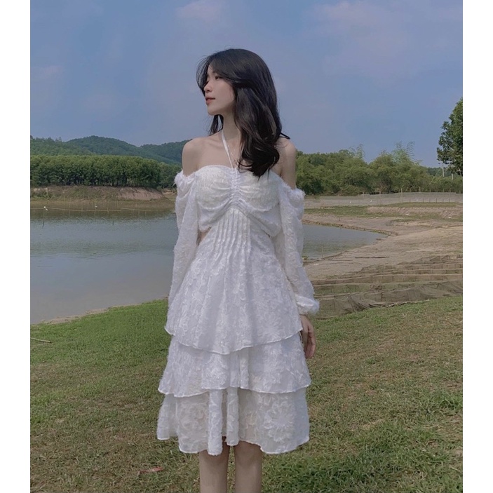 ❌ VÁY ĐẦM THIÊN NGA TRẮNG CÔNG CHÚA | BigBuy360 - bigbuy360.vn