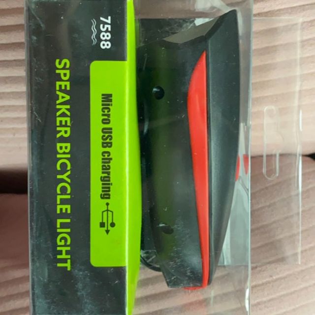 Đèn kết hợp còi xe đạp 7588