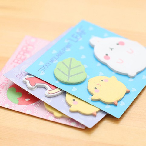 Giấy note Thỏ Molang Bộ 3   Clovershop68