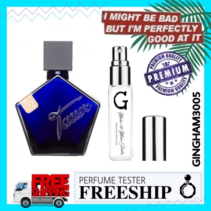 ✦GH✦ Nước Hoa Tester 02 L'Air du Desert Marocain Tauer Perfumes 5ml/10ml/20ml