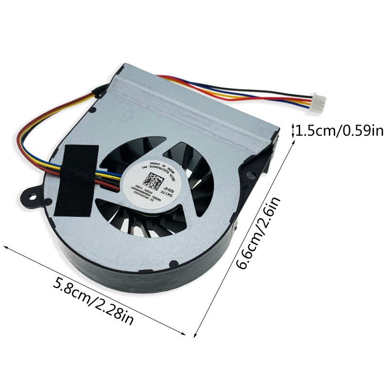 Quạt Tản Nhiệt CPU Máy Tính Mini Cho Skull NUC6i7KYK KSB0605HB 1323-00U9000 DC 5V 0 6A