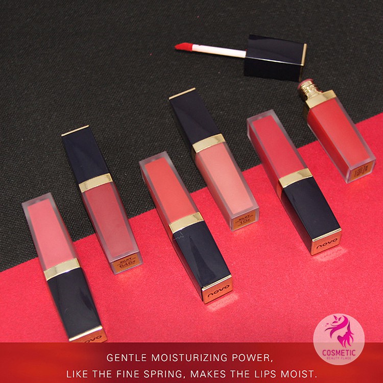 Son Lì NOVO VelVet Lip Glaze Bền Màu Lâu Trôi Dưỡng Ẩm Môi P587