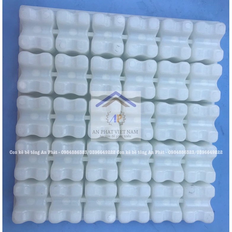 Khuôn nhựa đúc con kê đa năng D38(20/25/30/38mm) dùng kê cột vách dầm giằng siêu bền chất lượng
