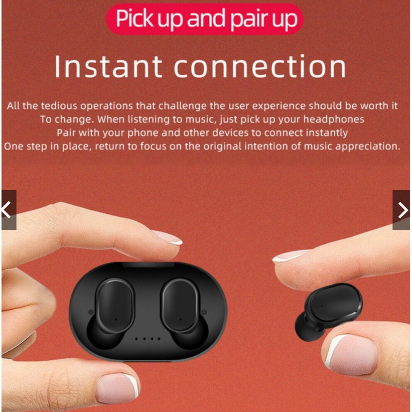 Tai Nghe Không Dây Airdots A6S Bluetooth 5.0 Chống Tiếng Ồn Cho Điện Thoại Xiaomi Redmi Huawei Samsung Sky Tech
