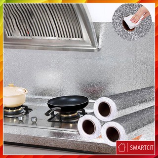 CUỘN GIẤY BẠC DÁN BẾP CÁCH NHIỆT CHỐNG THẤM BỀN ĐẸP T3B1