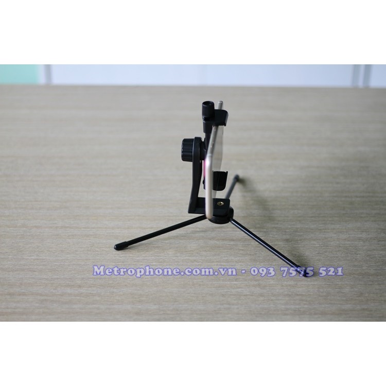 Khung Kẹp/Giá Đỡ Điện Thoại Lên Tripod Xoay Được 360 độ ( Không kèm chân tripod mini )