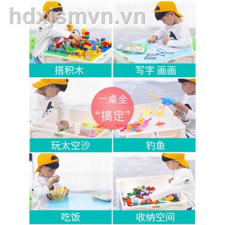 ✕✥ﺴCompatible with lego table multifunctional baby assembled puzzle male girl children”s intelligence toys series