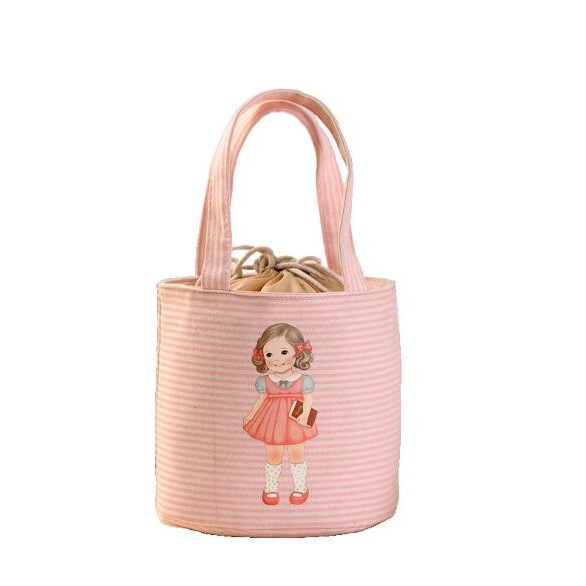 Túi cách nhiệt dày đựng đồ ăn trưa kiểu nhật bản gọn nhẹ tiện dụng