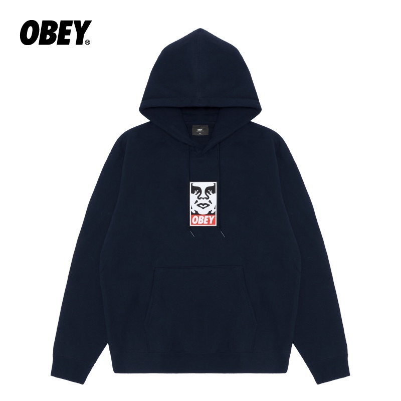 Obey Áo Hoodie In Chữ Nhiều Màu Cá Tính Cho Nam