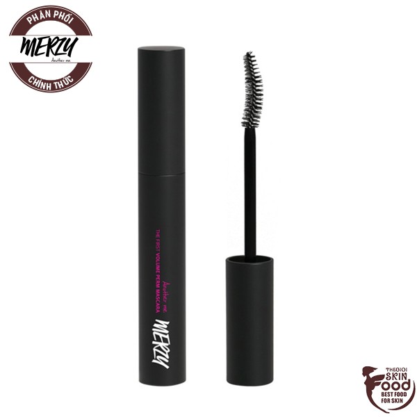 [Ver Noir] Mascara dày mi, chống trôi, không lem Merzy The First Volume Perm 8ml