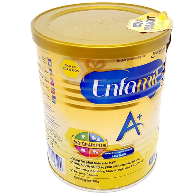 Sữa Enfamil A+ DHA+ và MFGM Pro 1 400g