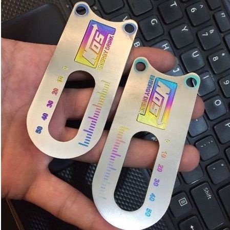 NẸP GẮP CAO CẤP, NẸP GẮP TITAN SỬ DỤNG CHO NHIỀU DÒNG XE NHƯ WINNER, EXCITER, SONIC VÀ CÁC DÒNG XE KHÁC